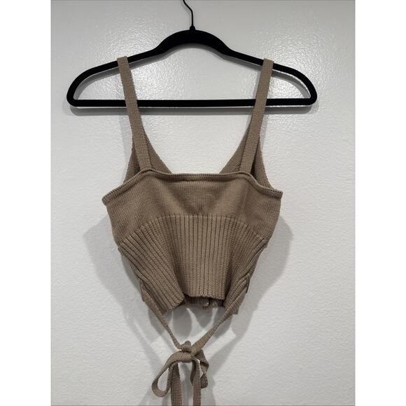 Pilcro Sweetheart Sweater Tank Women’s Size XS Wrap Around Anthropologie Knit - Picture 5 of 8